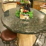 Granite-Table-with-Triple-Chiseled-Edge